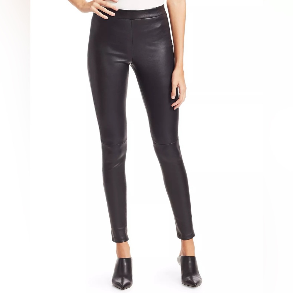 Theory Abdelle Leather Leggings